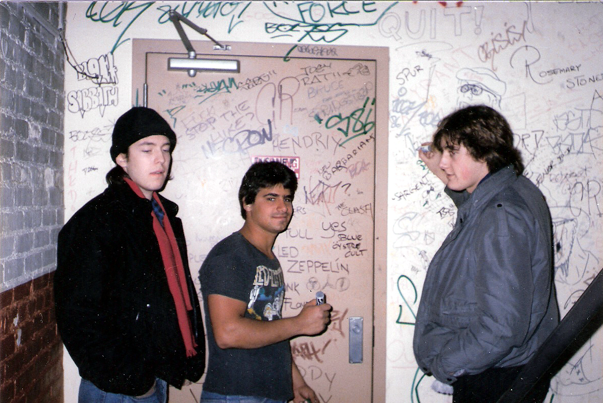 Hooligans at LIU -- Bones, Martin and Ian